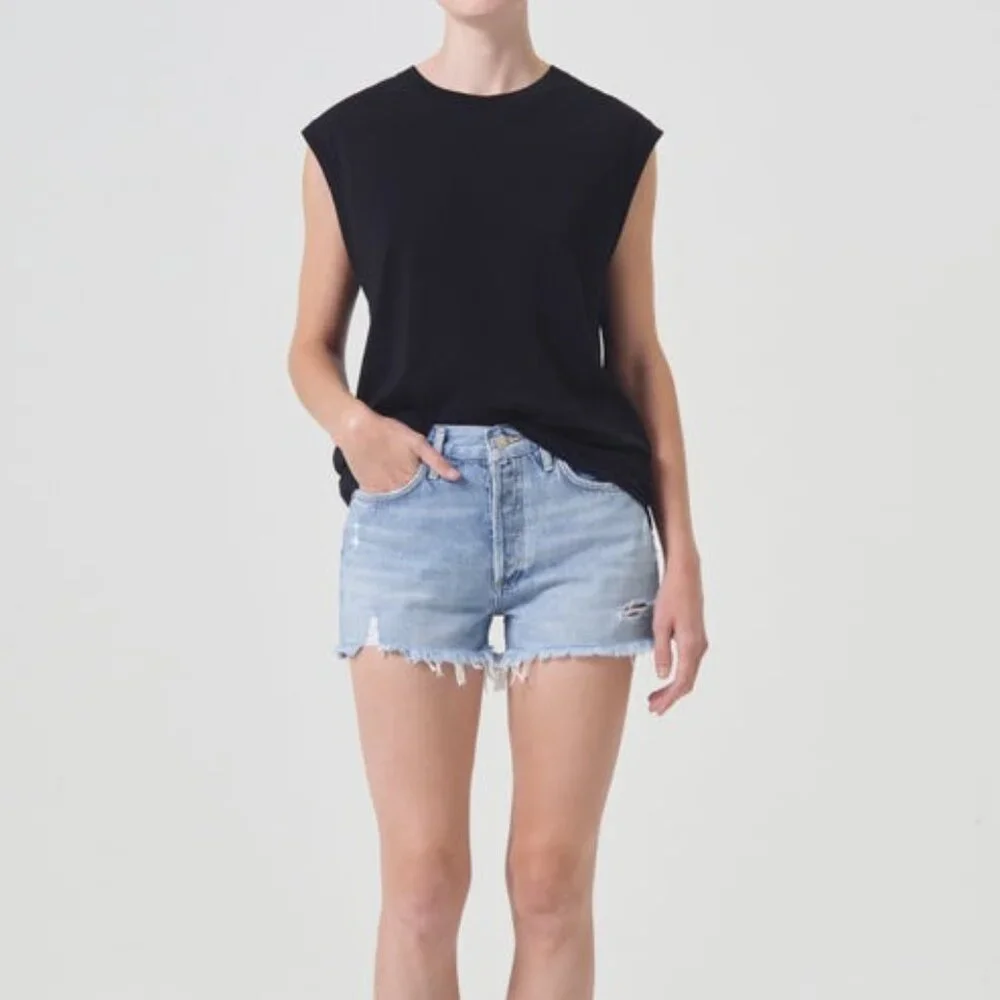 Agolde Parker Vintage Cut Off Short in Swapmeet Size 28